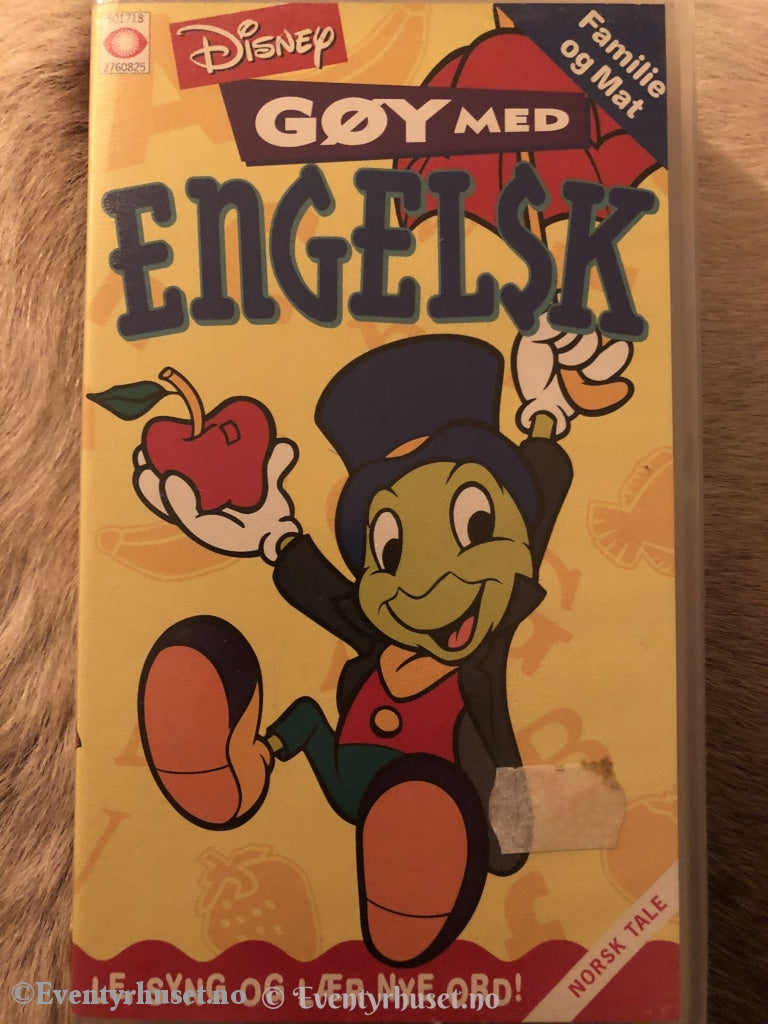 Disney Vhs. 176082. Gøy Med Engelsk. 1996. Vhs