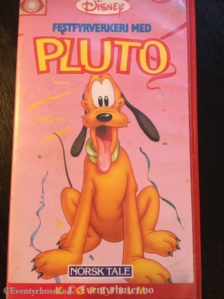 Disney Vhs. 200580/56-3. Festfyrverkeri Med Pluto. 1989. Vhs