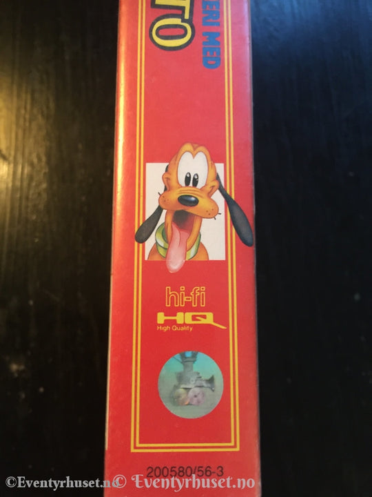 Disney Vhs. 200580/56-3. Festfyrverkeri Med Pluto. 1989. Vhs
