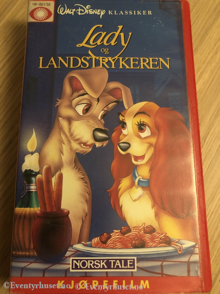 Disney Vhs. 200582. Lady Og Landstrykeren. Vhs