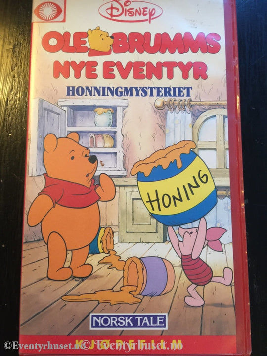 Disney Vhs. 200809/56-3. Ole Brumms Nye Eventyr - Honningmysteriet. 1988. Vhs