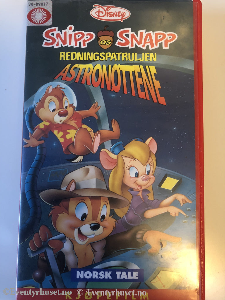 Disney Vhs. 201055/56-3. Snipp Og Snapp - Astronøttene. Vhs