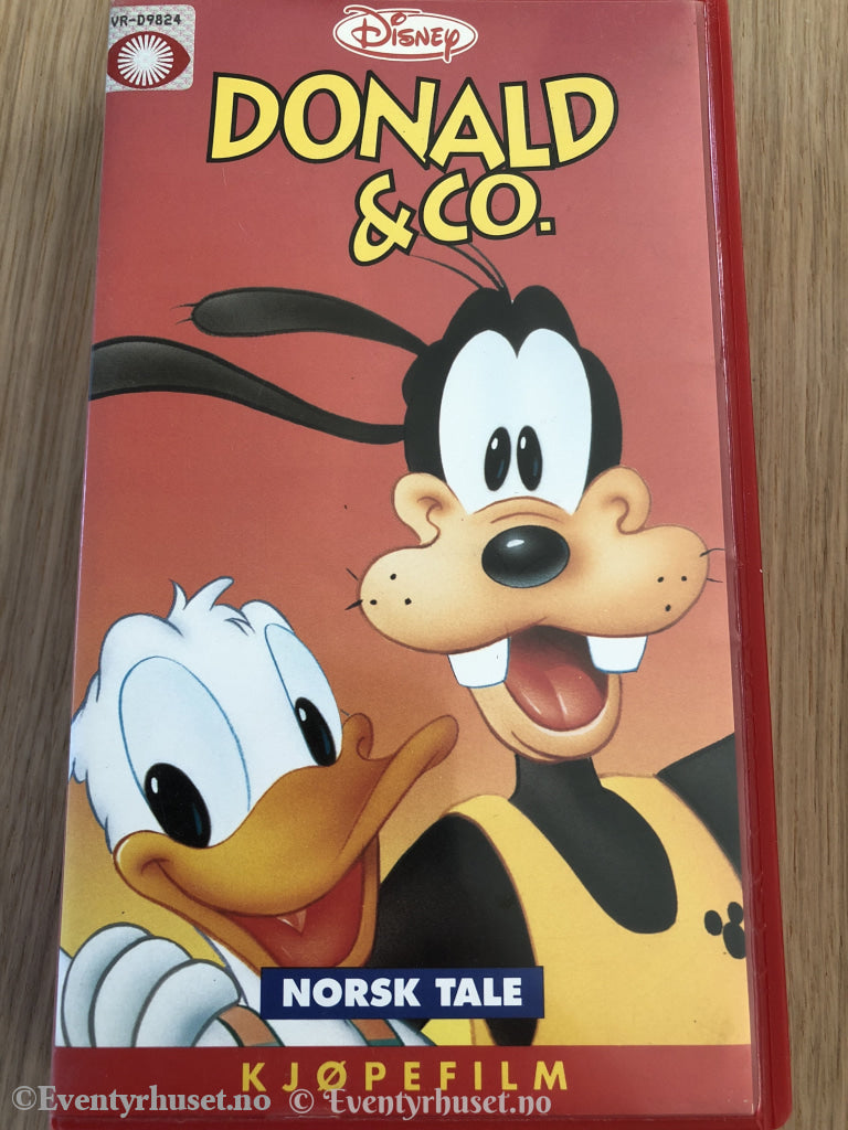 Disney Vhs. 204100/56-3. Donald & Co. Vhs