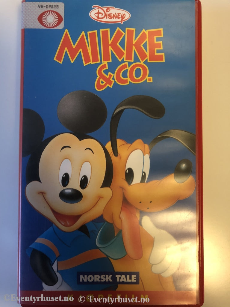Disney Vhs. 204101/56-3. Mikke & Co. Vhs