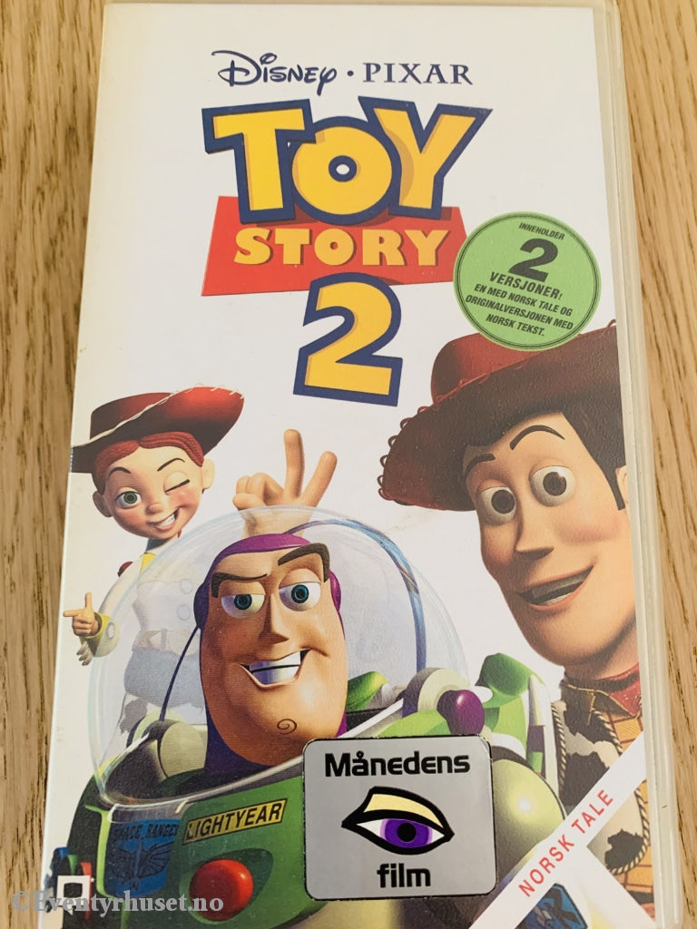 Disney Vhs. 21021320. Toy Story 2. Leiefilm. Vhs