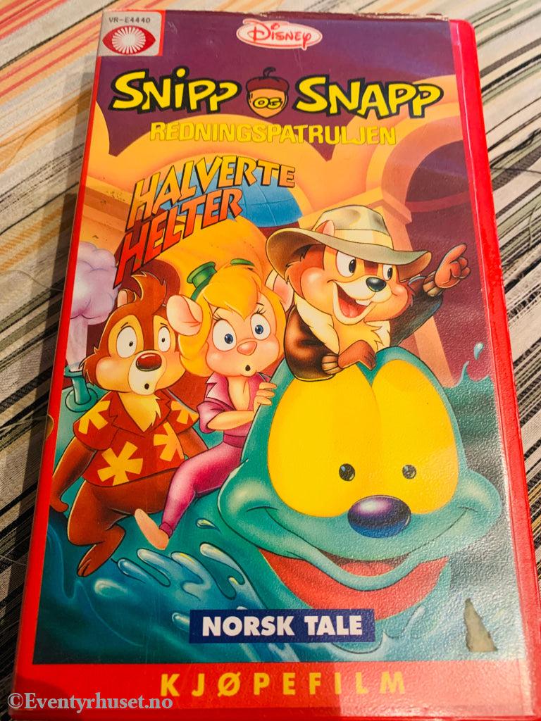 Disney VHS. 264066/56. Halverte helter. 1990. VHS. VHS