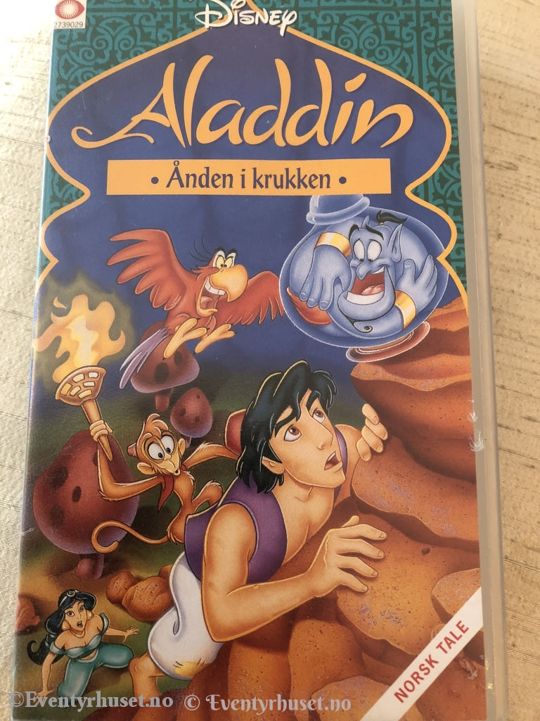 Disney Vhs. 7390/56. Aladdin - Ånden I Krukken. Vhs