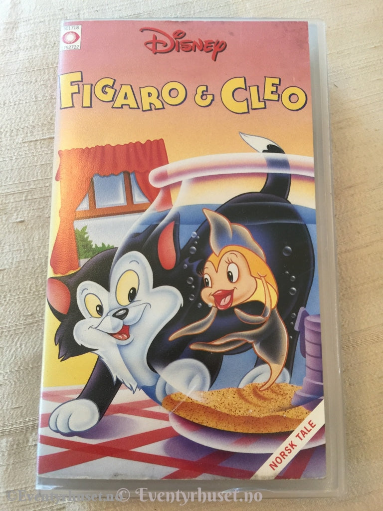 Disney Vhs. 7527/56. Figaro & Cleo. 1947. Vhs