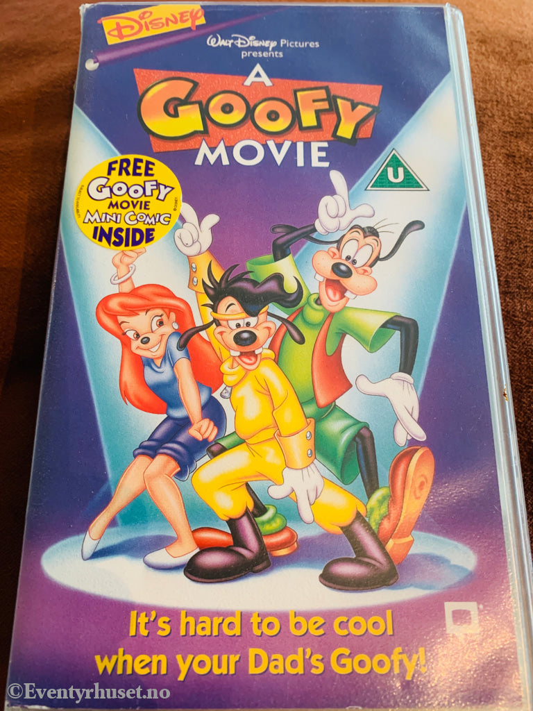 Disney VHS. A Goofy Movie. 1995. VHS.