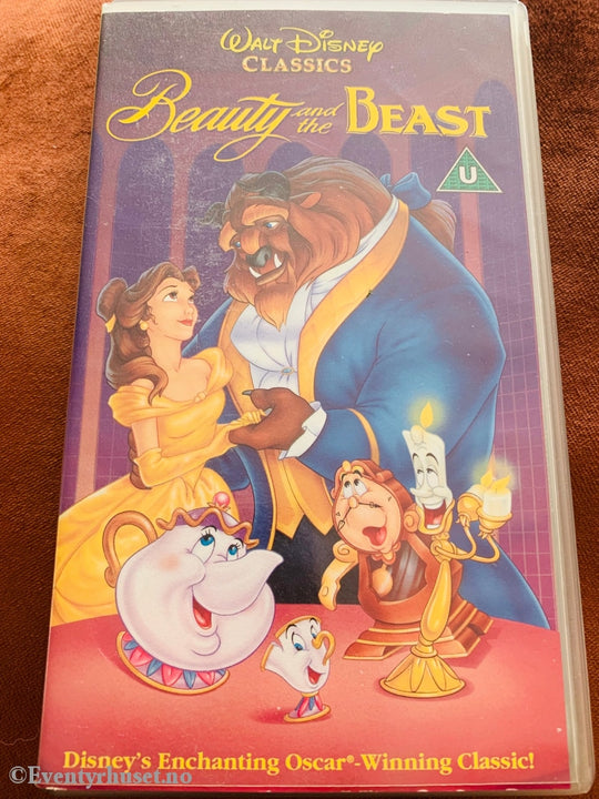 Disney Vhs. Beauty And The Beast. Solgt I Norge! Vhs