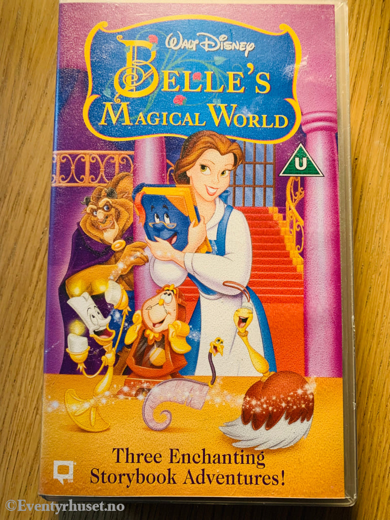 Disney Vhs. Belle’s Magical World (Belles Magiske Verden). Solgt I Norge! Vhs