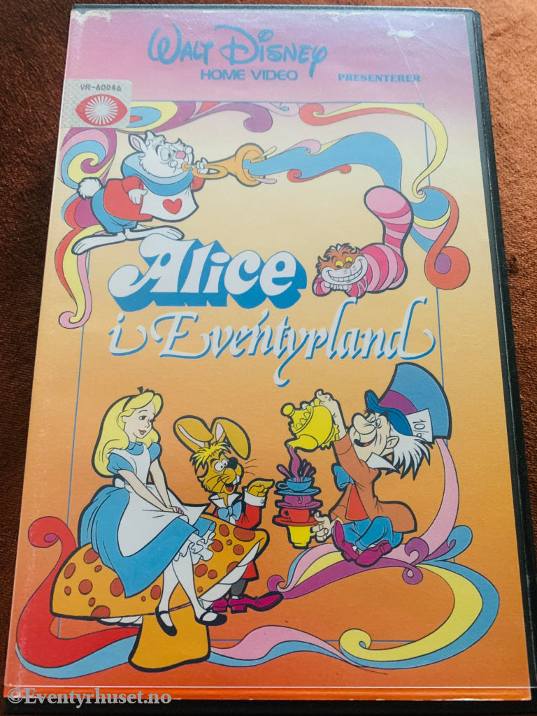 Disney VHS Big Box. Alice i Eventyrland. VHS Big Box