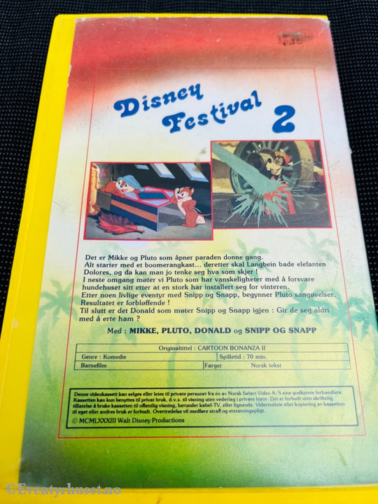 Disney Vhs Big Box. Festival 2.