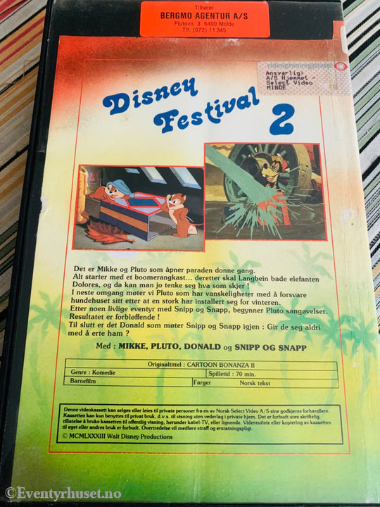 Disney Vhs Big Box. Festival 2. Box