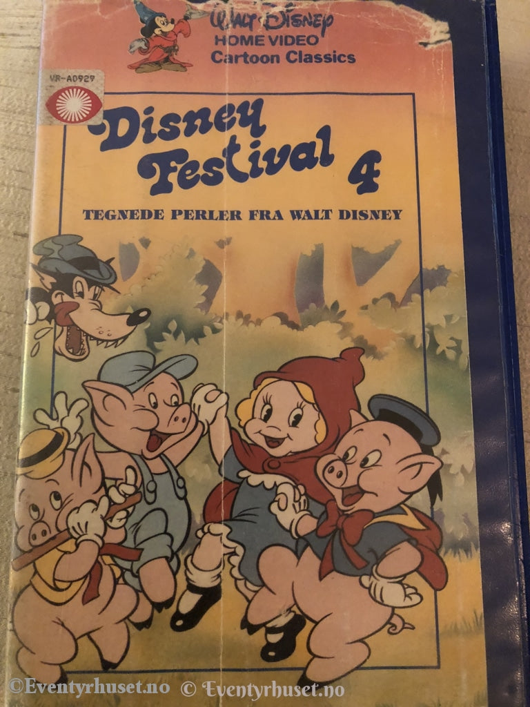 Disney Vhs Big Box. Festival 4.