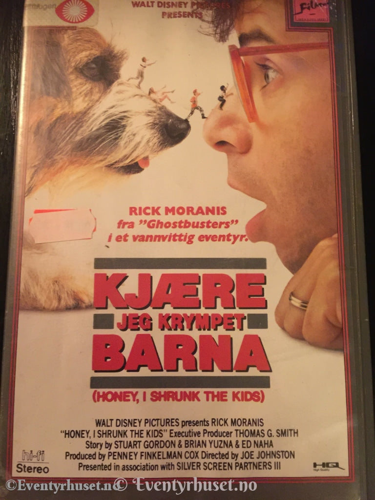 Disney Vhs Big Box. Kjære Jeg Krympet Barna.