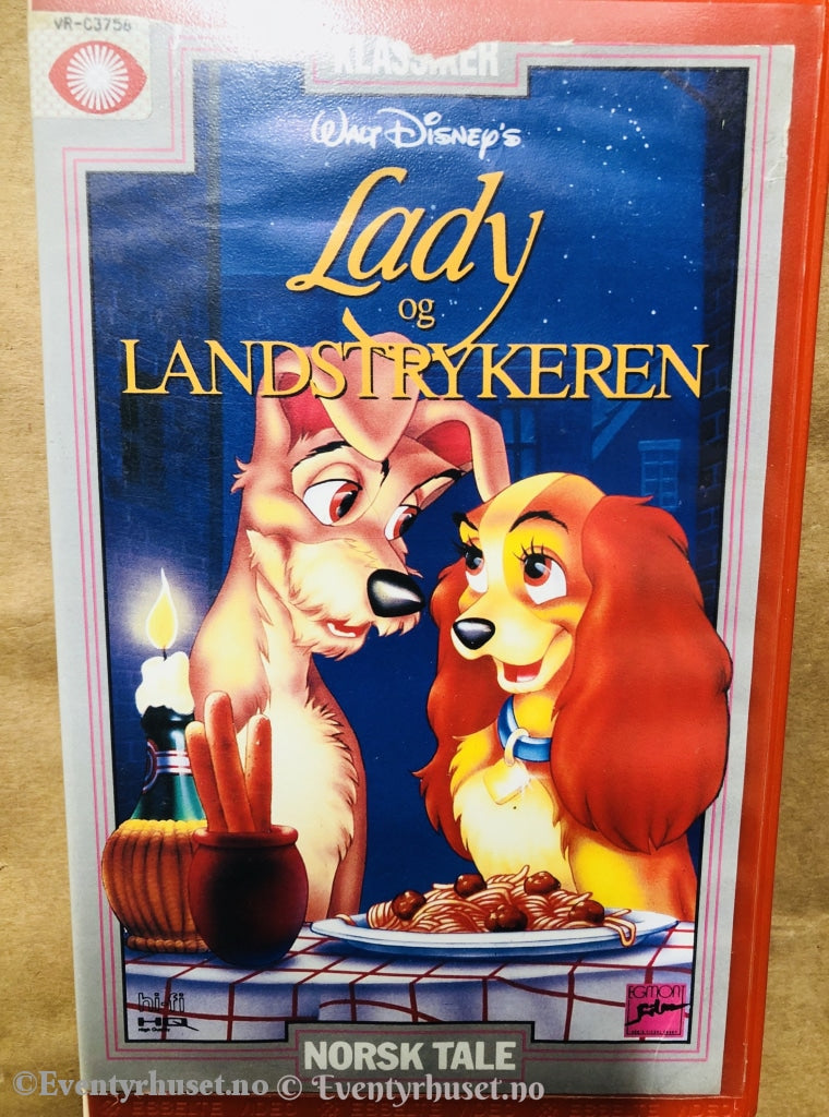 Disney Vhs Big Box. Lady Og Landstrykeren.