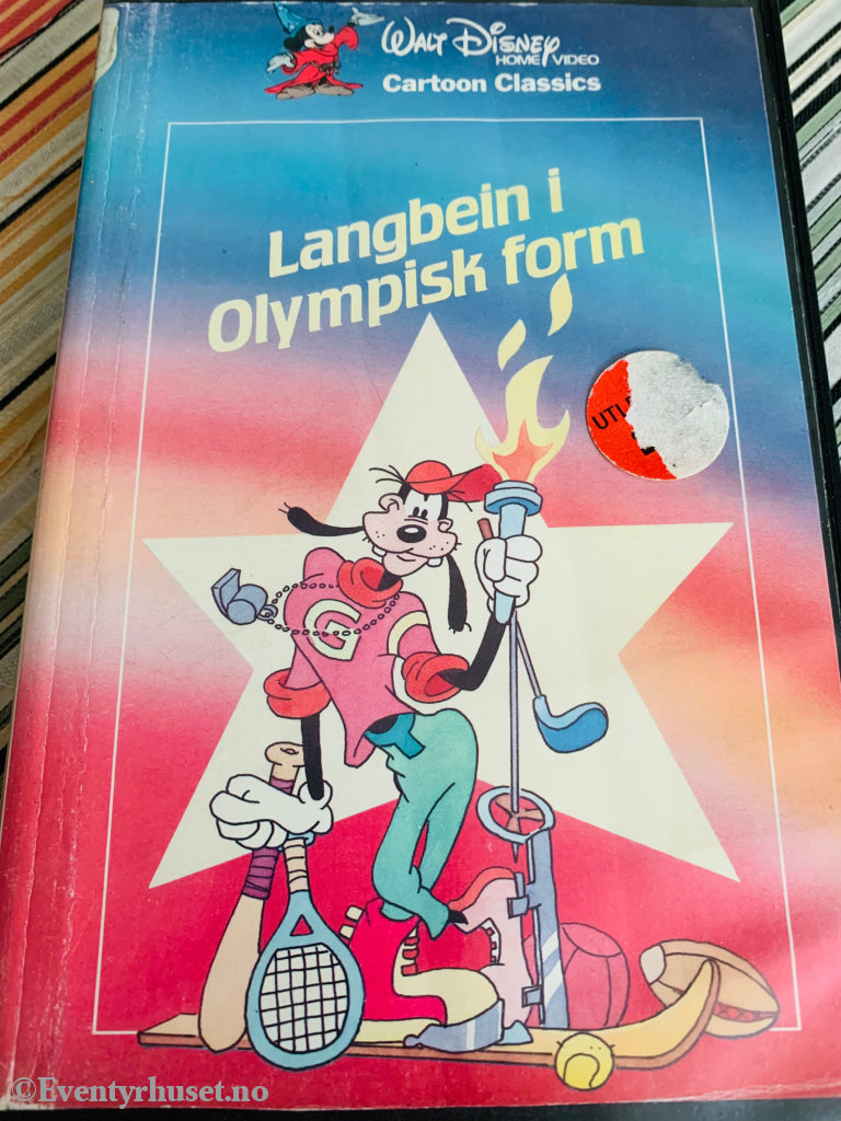 Disney Vhs Big Box. Langbein I Olympisk Form. Box