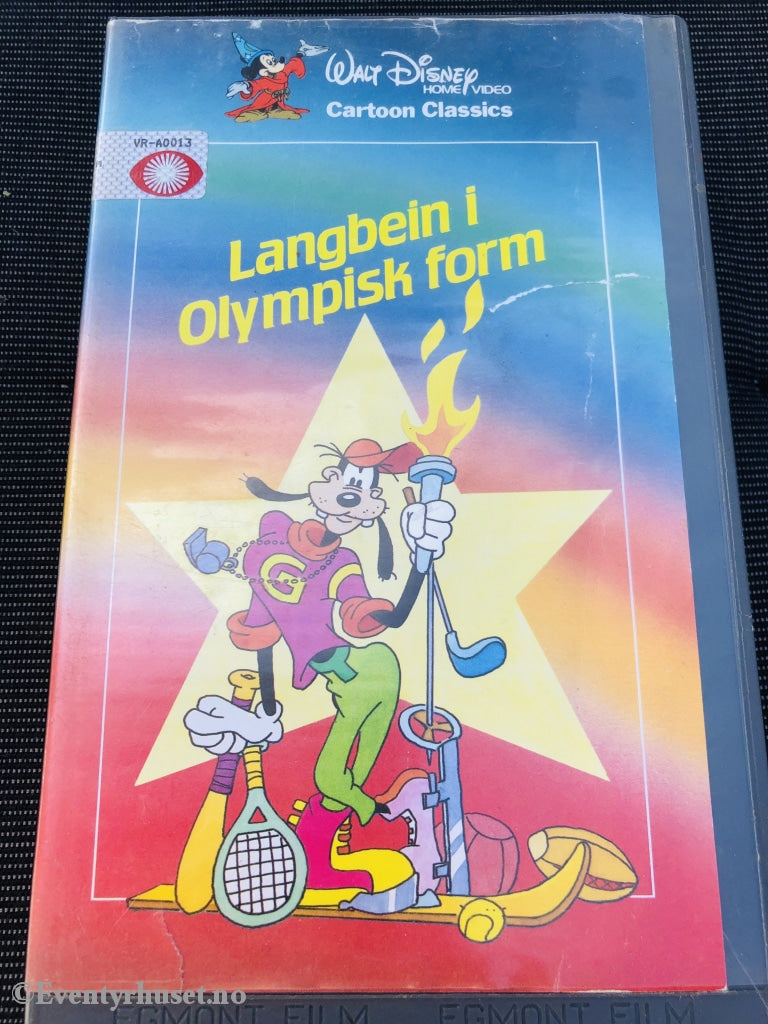 Disney Vhs Big Box. Langbein I Olympisk Form.