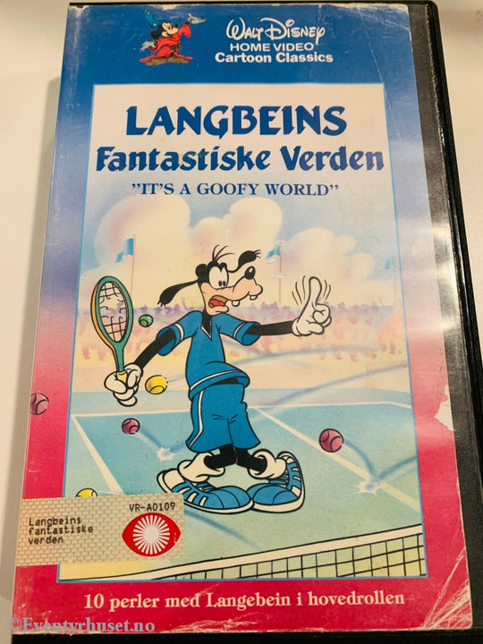 Disney Vhs Big Box. Langbeins Fantastiske Verden. Box