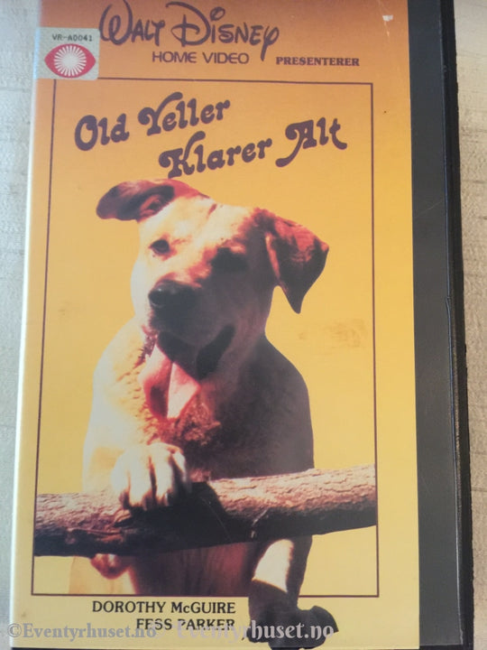 Disney Vhs Big Box. Old Yeller Klarer Alt.