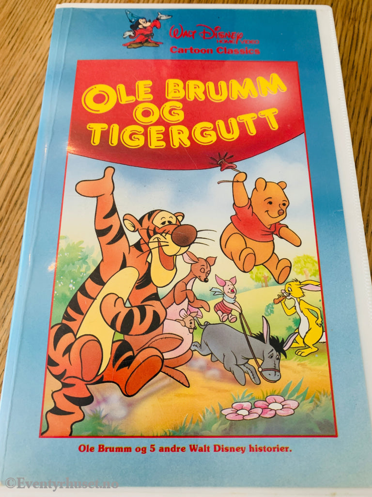 Disney VHS Big Box. Ole Brumm og Tigergutt. VHS Big Box