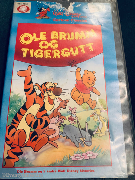 Disney Vhs Big Box. Ole Brumm Og Tigergutt. Box