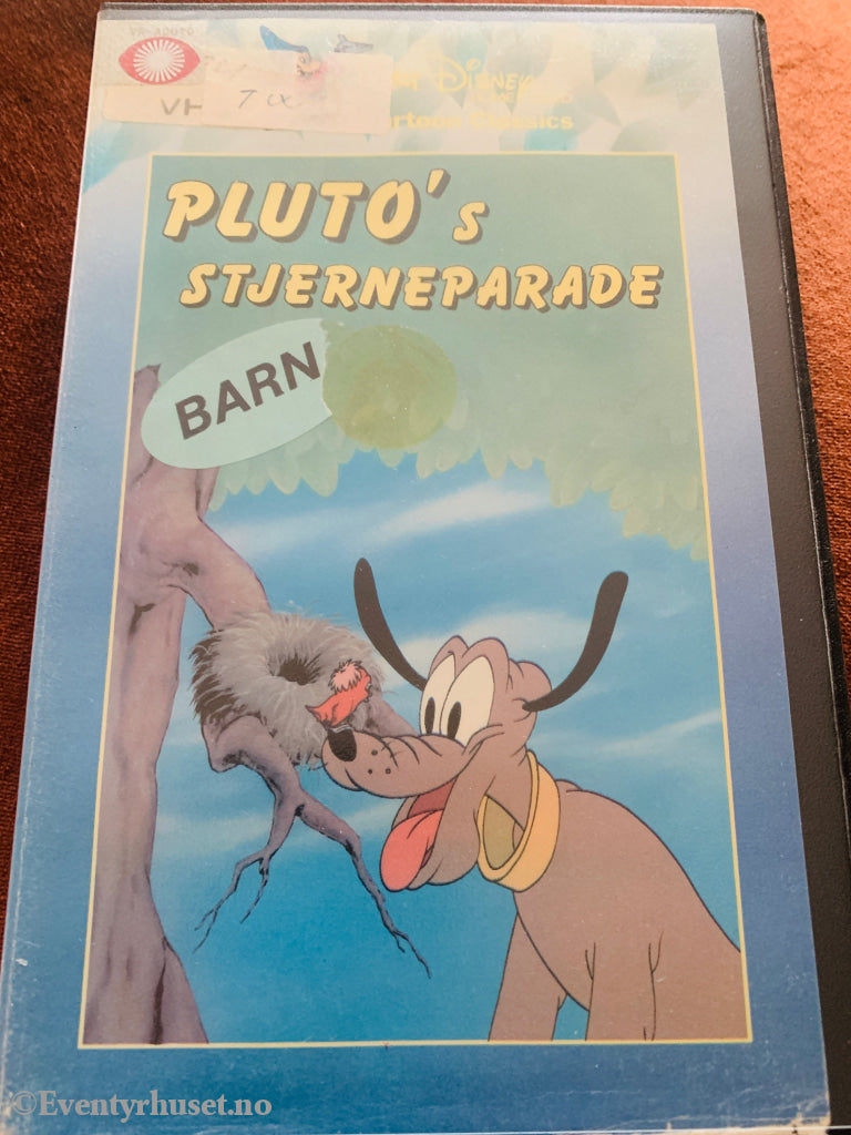 Disney VHS Big Box. Pluto’s Stjerneparade. VHS Big Box