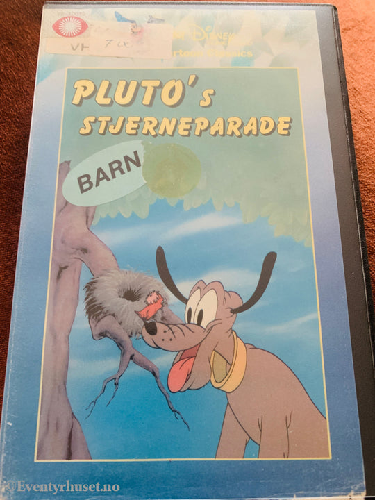 Disney VHS Big Box. Pluto’s Stjerneparade. VHS Big Box