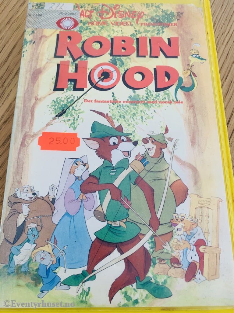 Disney Vhs Big Box. Robin Hood.