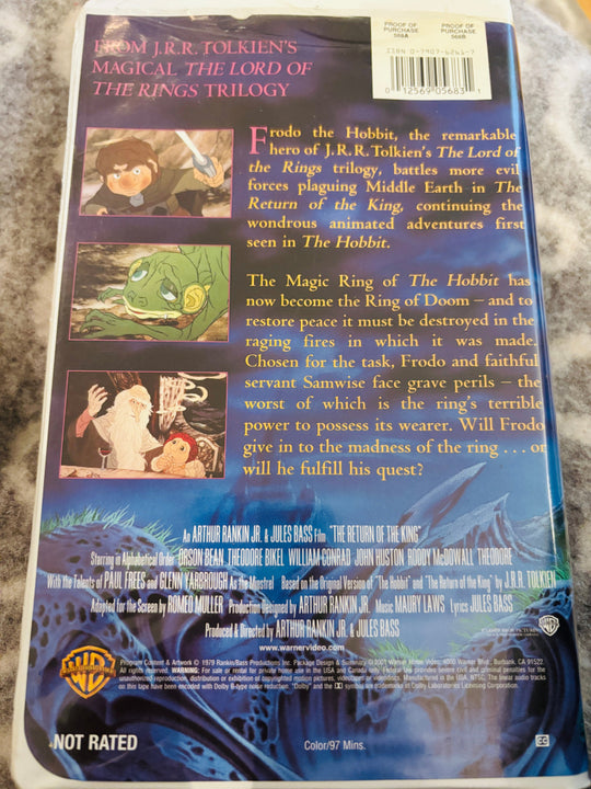 Disney VHS Big Box. The Return of The King. VHS Big Box