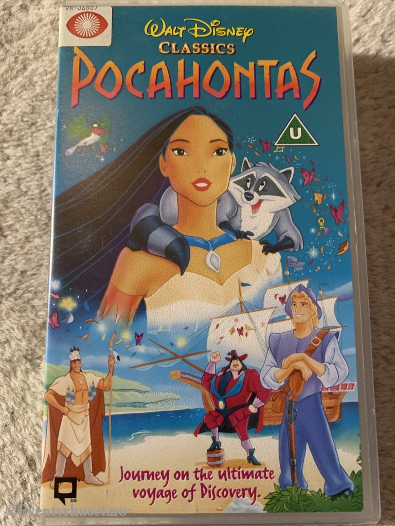 Disney Vhs. Pocahontas. Solgt I Norge! Vhs