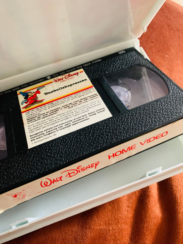 Disney VHS. Snøballsekspressen. VHS Big Box
