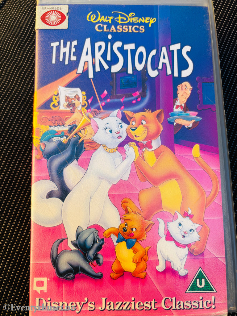 Disney VHS. The Aristocats. VHS. Solgt i Norge! VHS