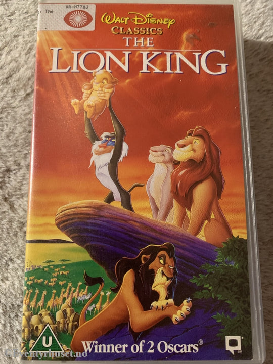 Disney Vhs. The Lion King. Solgt I Norge! Vhs