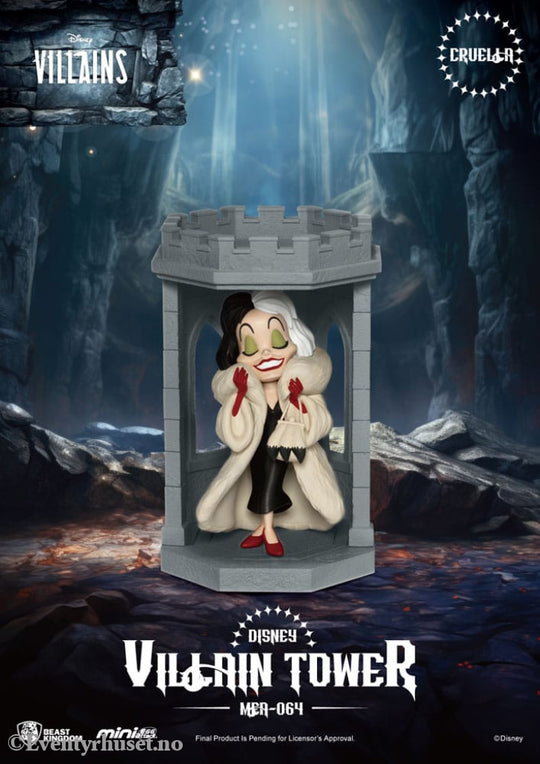 Disney Villains Mini Egg Attack Blind Box Figures Series Villain Tower 12 cm Assortment (6) Toys