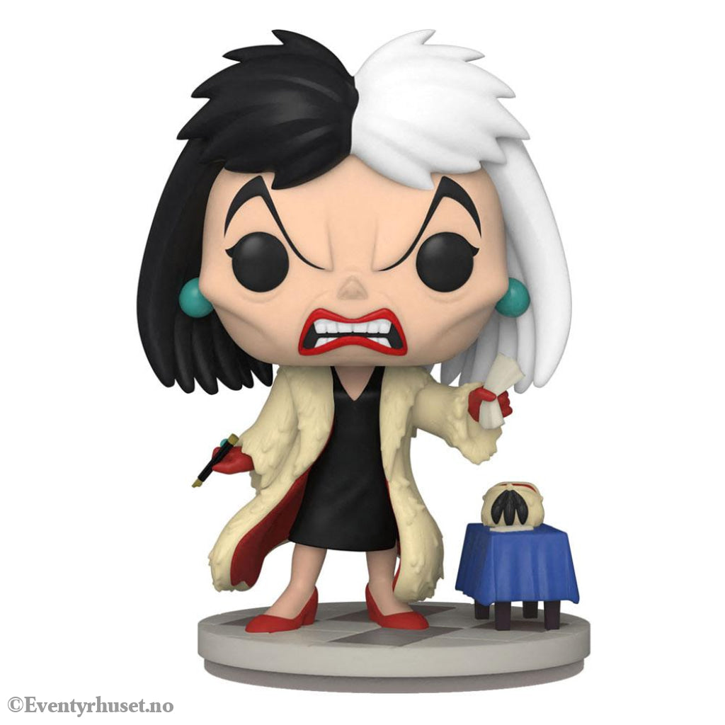 Disney: Villains POP! Disney Vinyl Figure Cruella de Vil 9 cm Collectibles