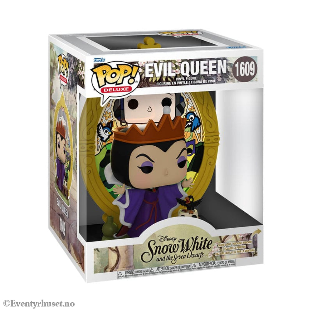 Disney Villians POP! Deluxe Vinyl Figure Evil Queen(Glass) 9 cm Collectibles