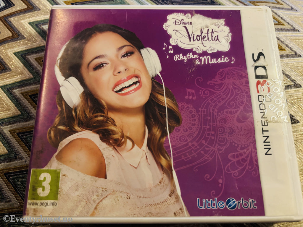 Disney Violetta: Rhythm & Music, 2014. Nintendo DS-spill.
