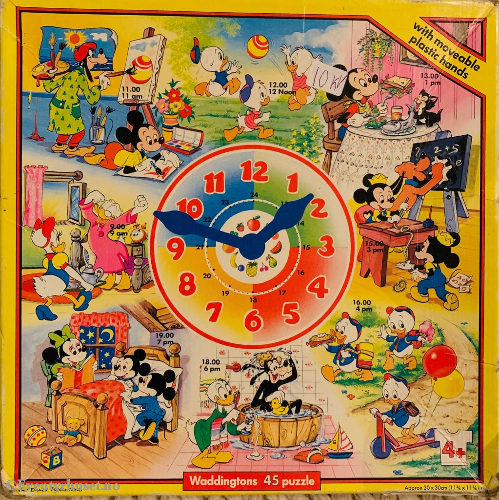 Disney - Waddingtons 45 Puzzle. Puslespill. Puslespill