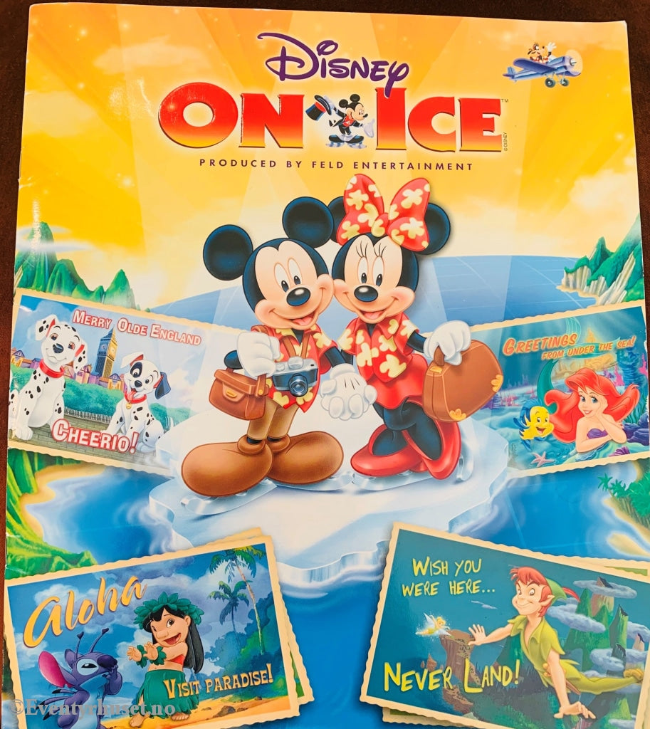 Disney World On Ice. Norsk Program. Hefte