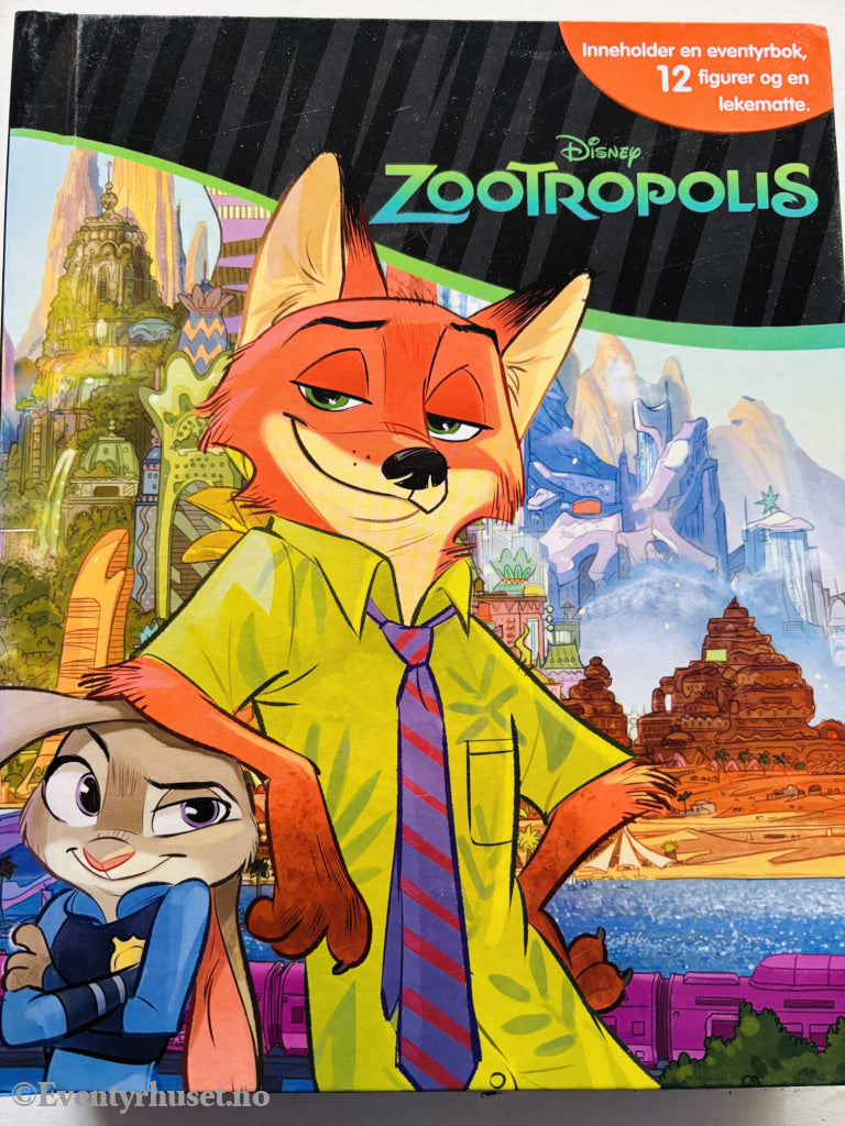 Disney. Zootropolis. 2016. Barnebok. Med figurer!