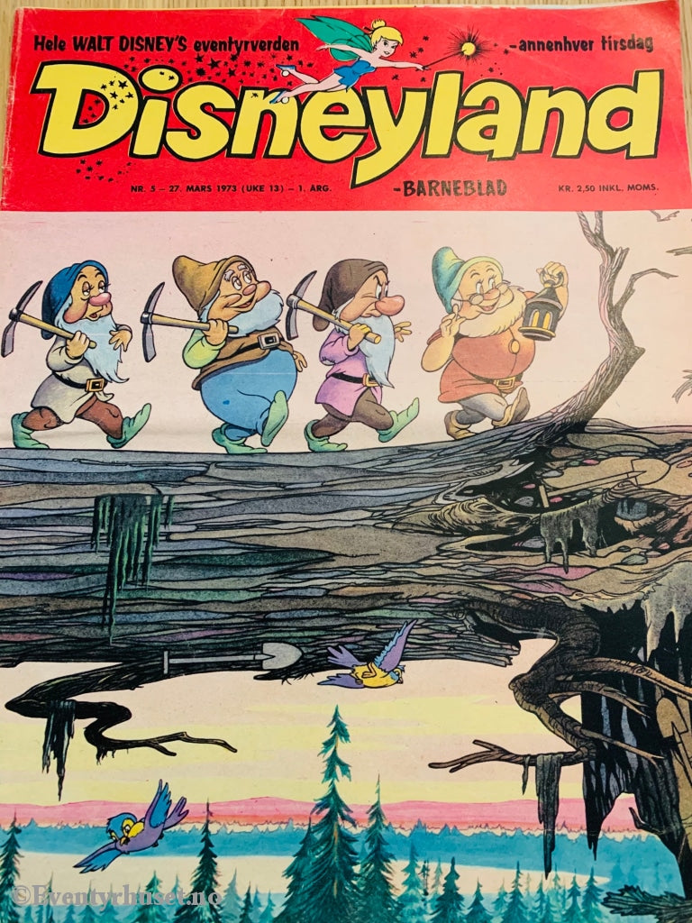 Disneyland Barneblad. 1973/05. Tegneserieblad