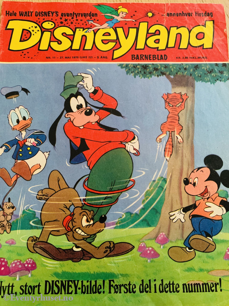 Disneyland Barneblad. 1975/11. Tegneserieblad