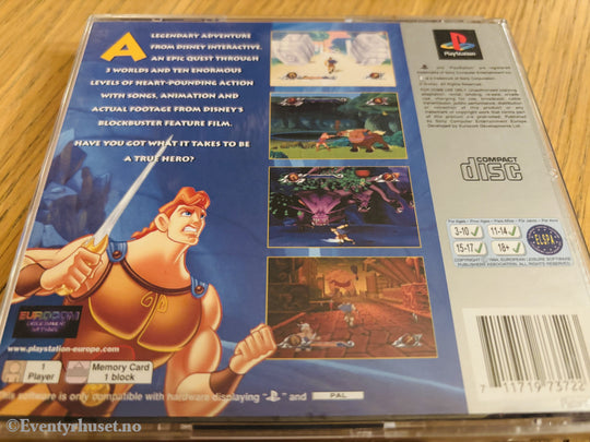Disney's Action Game Featuring Hercules . PS1.