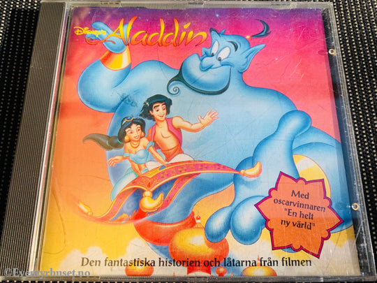 Disney’s Aladdin. 1992. Cd. Svensk Utgave. Cd