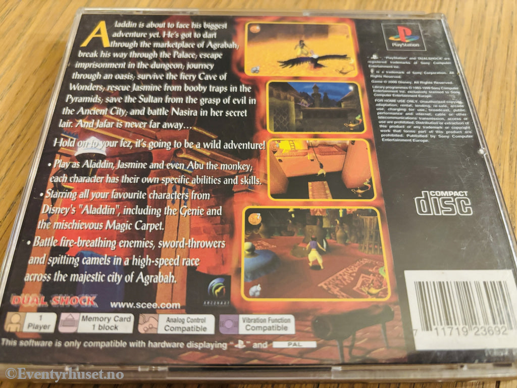 Disney's Aladdin in Nasira's Revenge . PS1.