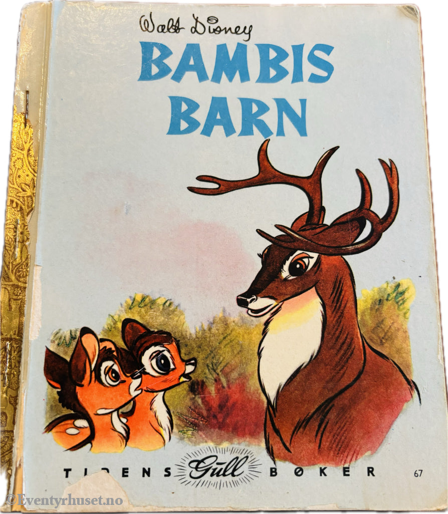 Disney's Bambis barn. (Tidens Gullbøker 67).