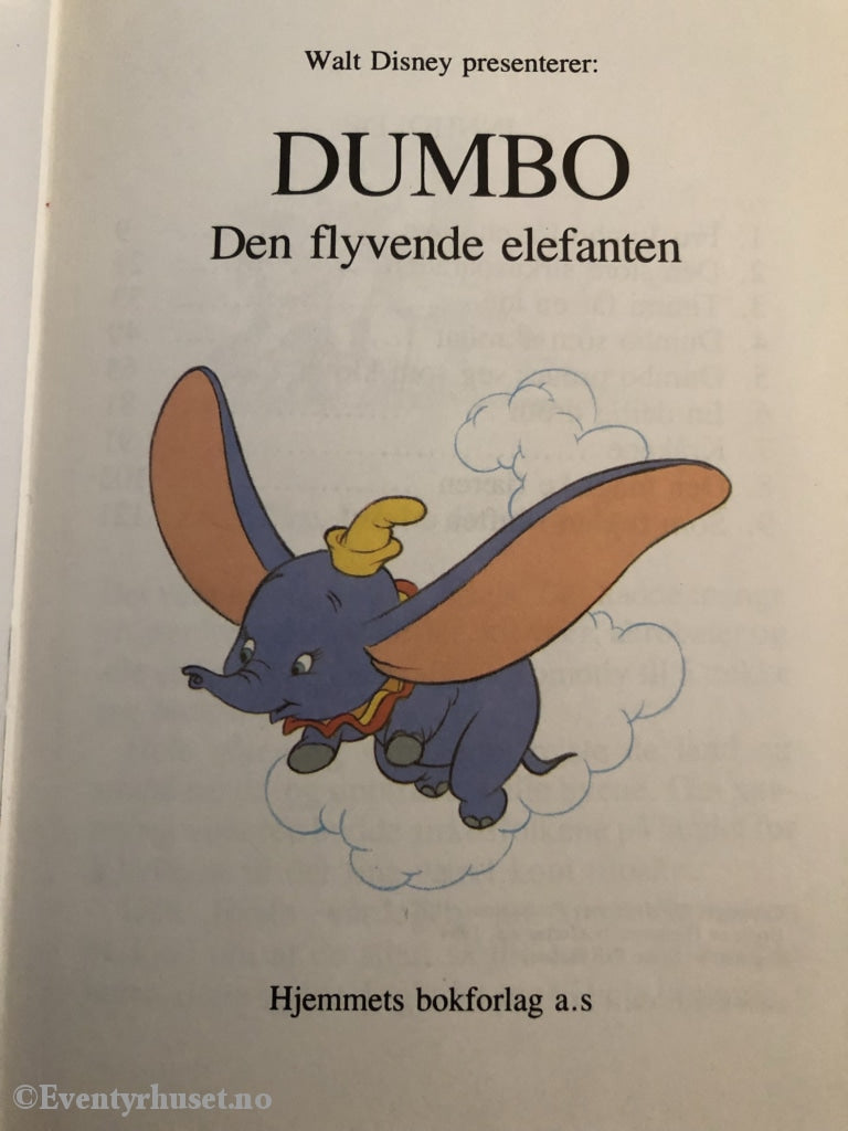 Disneys Beste. 1984. Dumbo Den Flyvende Elefanten. Fortelling