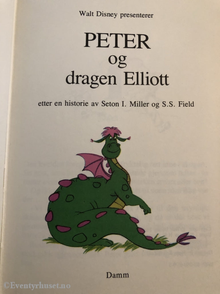 Disneys Beste. 1989. Peter Og Dragen Elliot. Fortelling